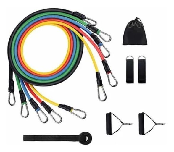 Kit Bandas De Resistencia Tubulares x11p