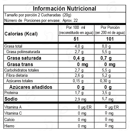 Linaza Dorada X 450g PRODUCT VEGANO