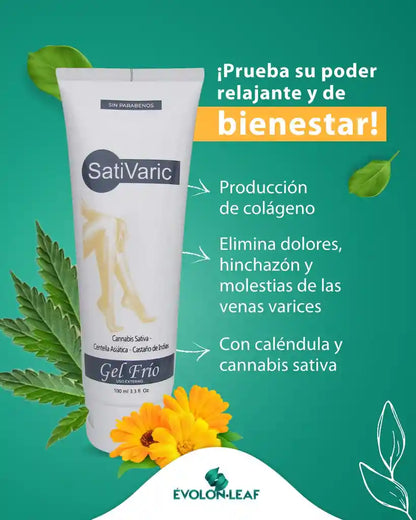 SATIVARIC  GEL  PARA LAS VARICES