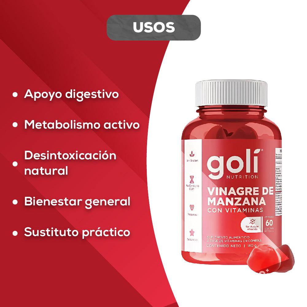Gomitas Goli De Vinagre De Manzana