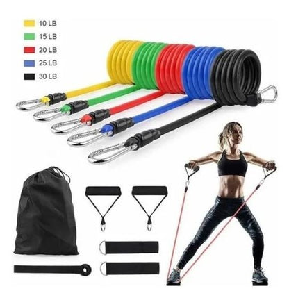 Kit Bandas De Resistencia Tubulares x11p