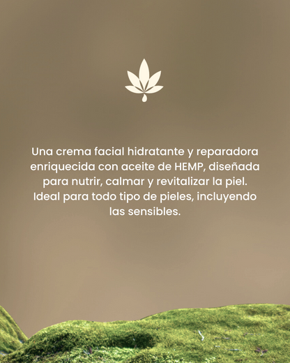 Crema Hidratante Facial con Extractos Naturales