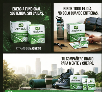 Caja de 20 sachets Magnesio + Proteína Vegana