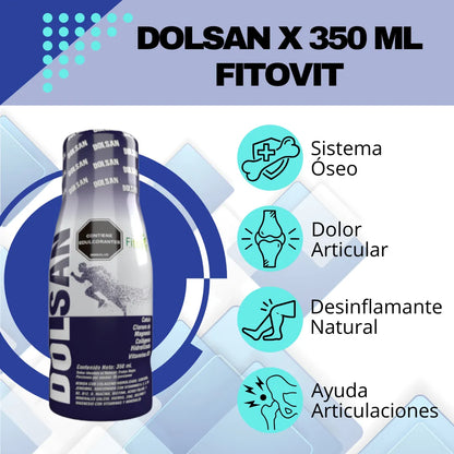 DOLSAN X 350 ML DOLOR ARTICULAR Y ÓSEO